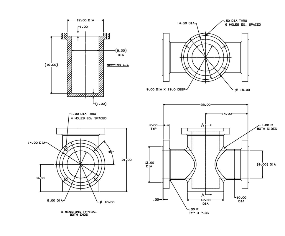 Mechanical 2D Drawing at best price in Gurgaon | ID: 15644993255