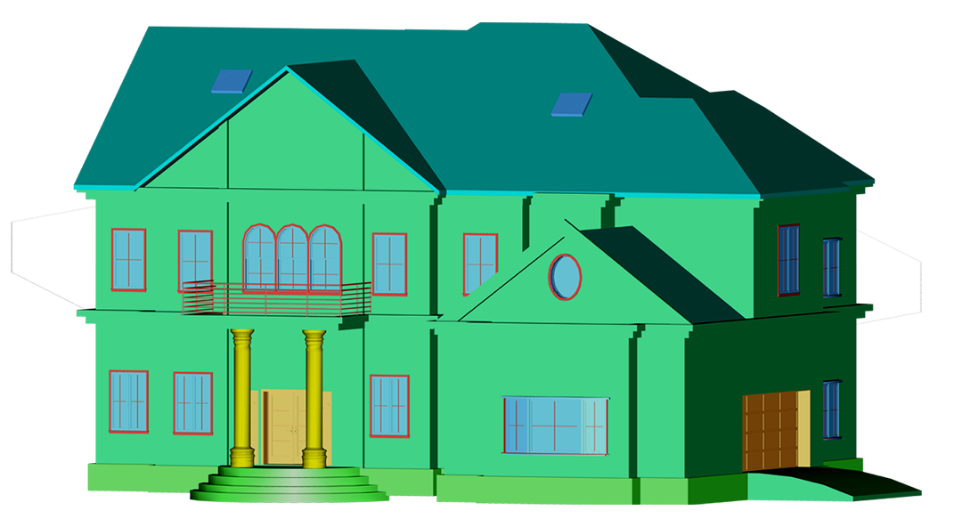 3D CAD Architechure model 3D CAD Architechure model