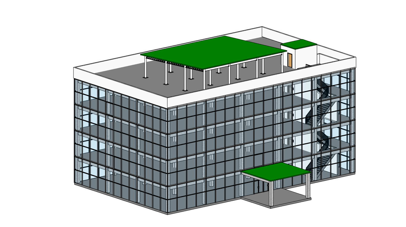 Revit Structural Model Structural Model